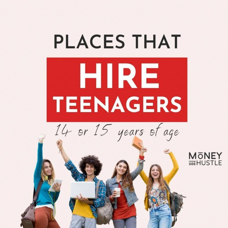 What are some places that hire at 14