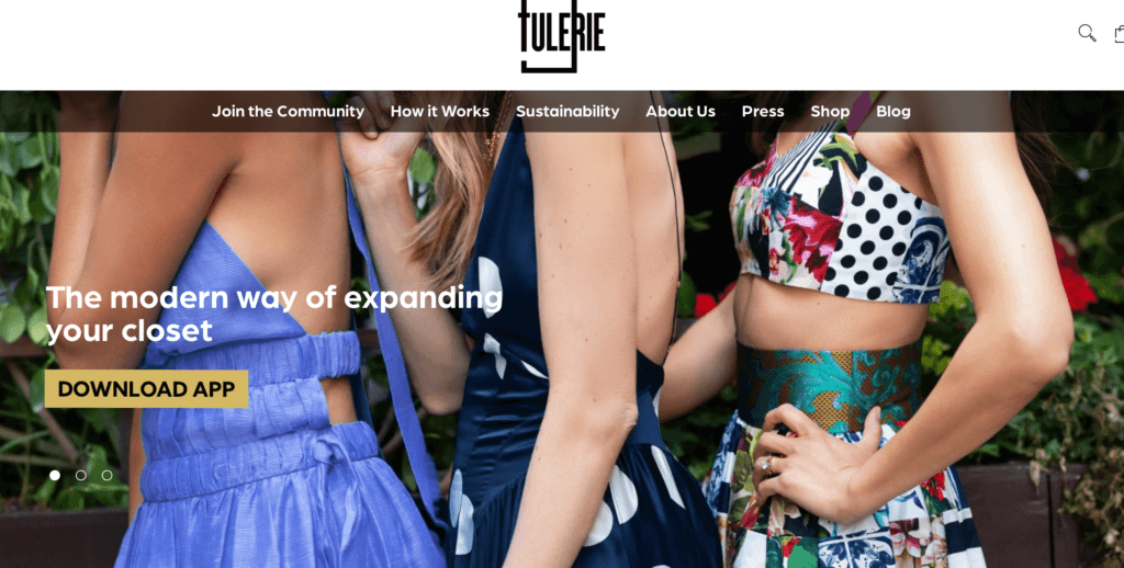 rent fashion bags with tulerie