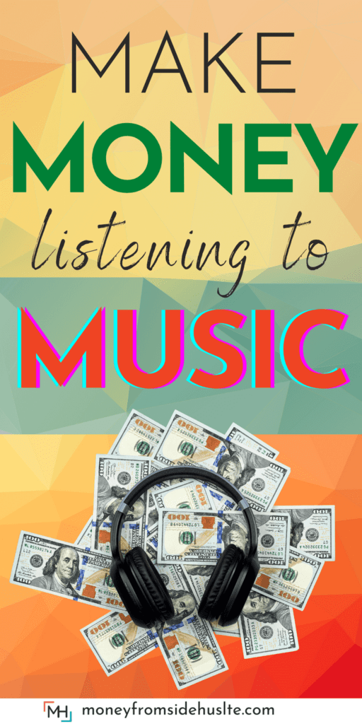 make money listening to music
