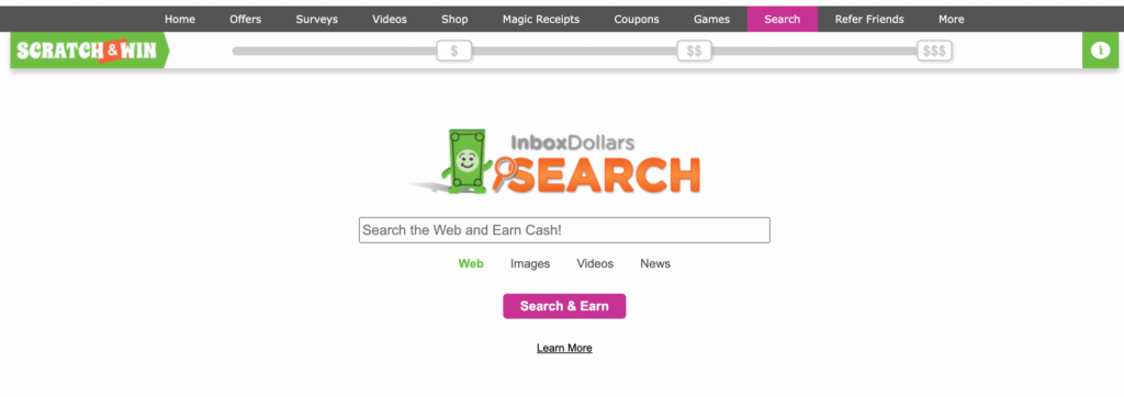 Inboxdollars-search-get paid to browse sites