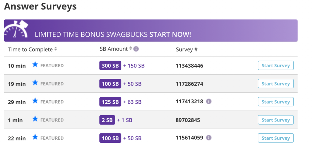 Swagbucks answer surveys legit