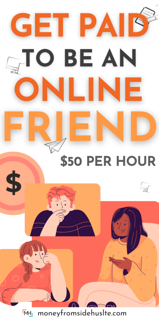 get paid to be an online friend