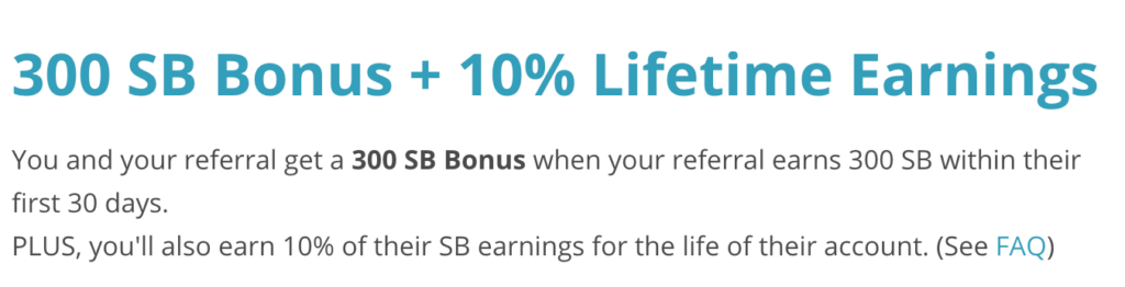 Swagbucks referral bonus is legit