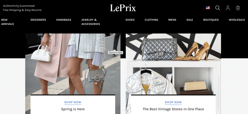 leprix app for selling clothes online