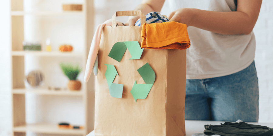 recycle old clothes