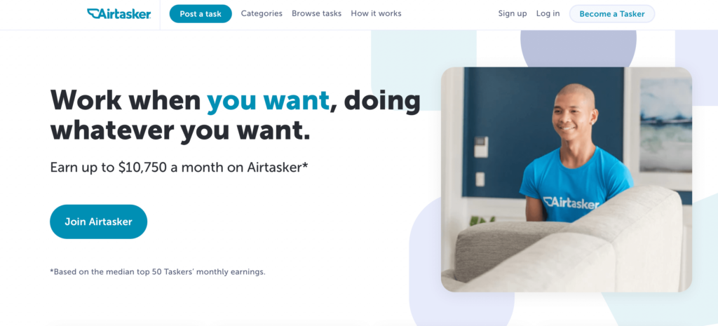 airtasker app similar to taskrabbit