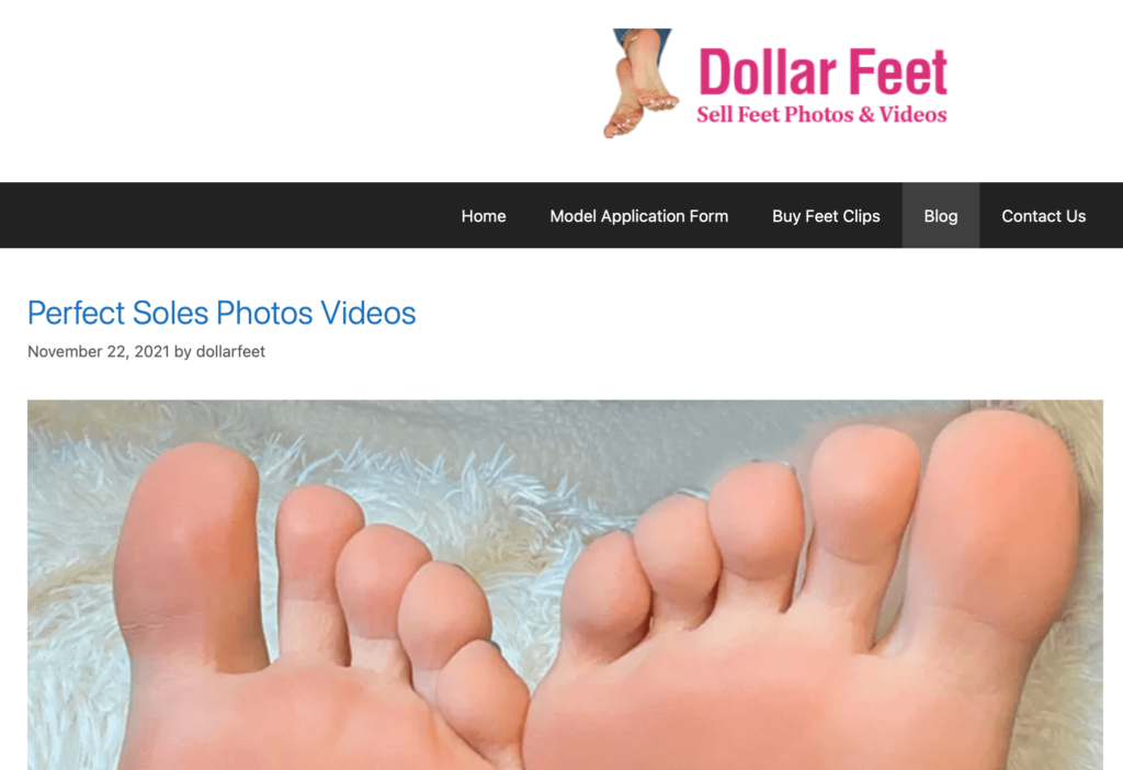 dollarfeet for selling feet images