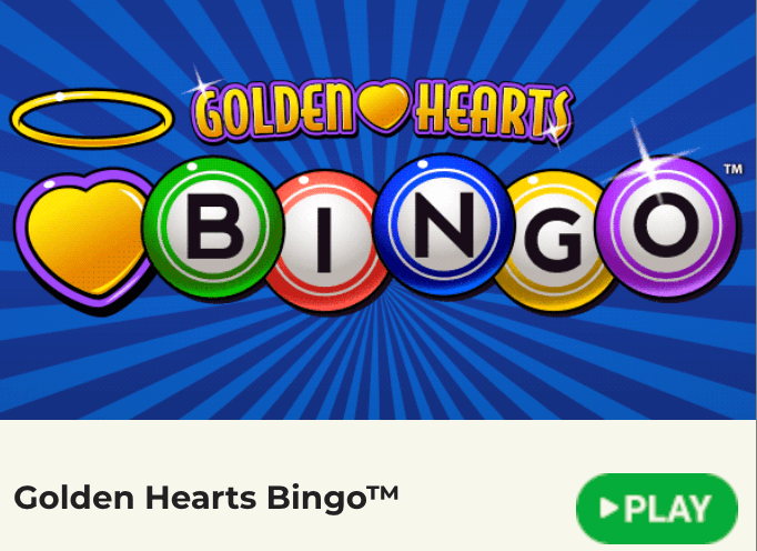golden hearts bingo game