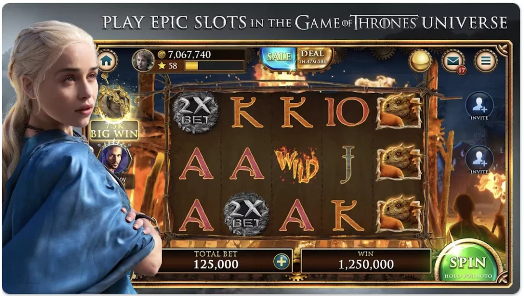 game of thrones slot game