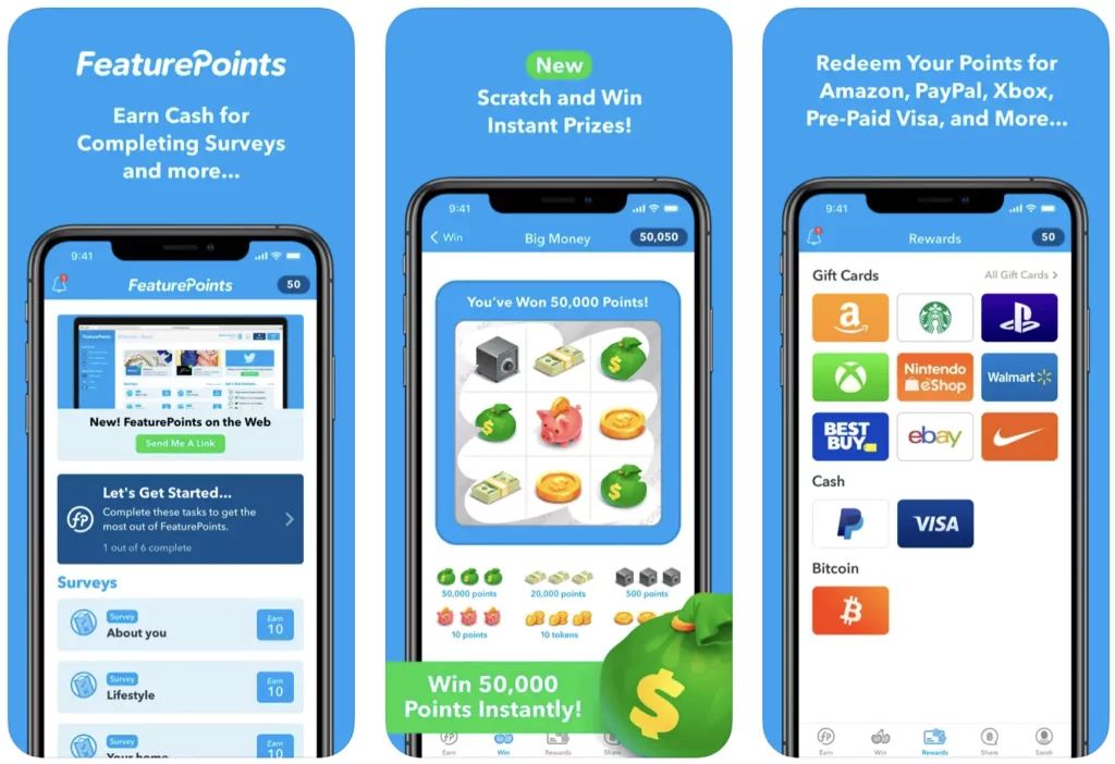 Featurepoints app to make money