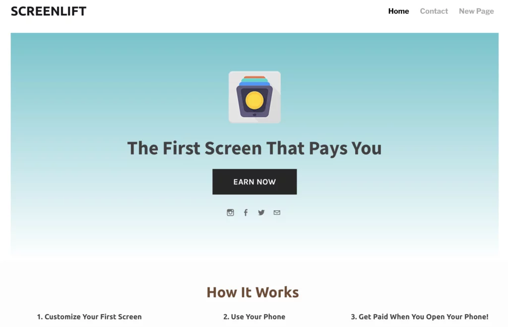 screenlift app for passive money