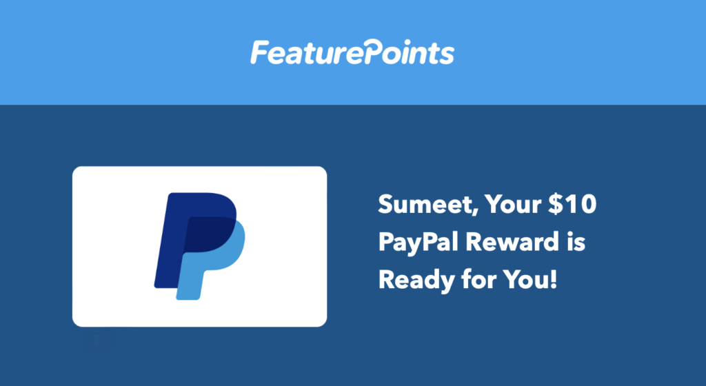 featurepoints android app to make money on Paypal