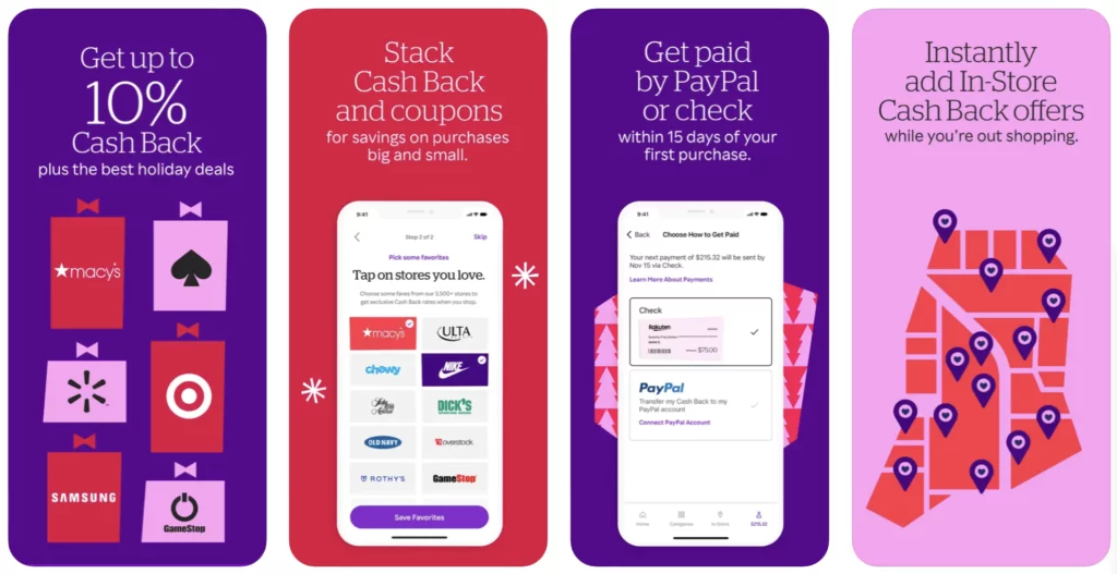 Rakuten cashback app