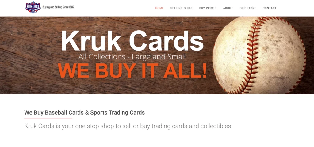 Kruk cards for money