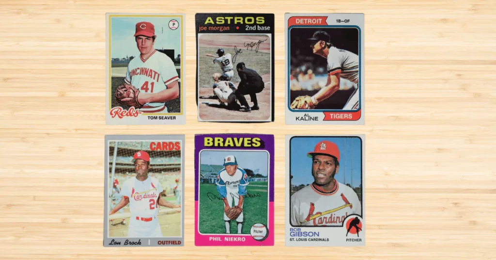 Sports card collection