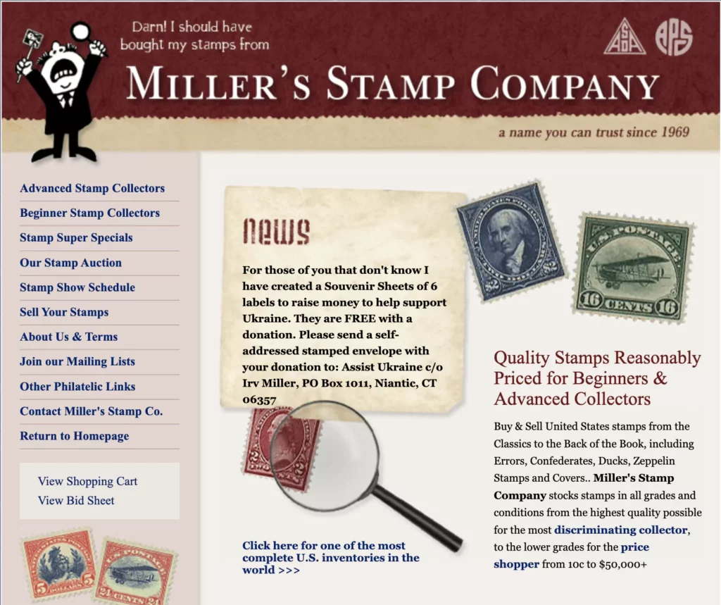 Miller stamp company