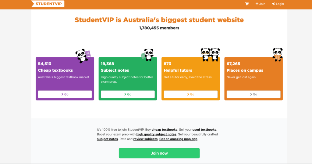 Studentvip for selling notes online