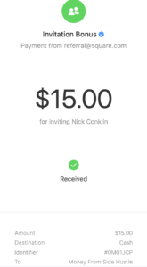 Cash app referral