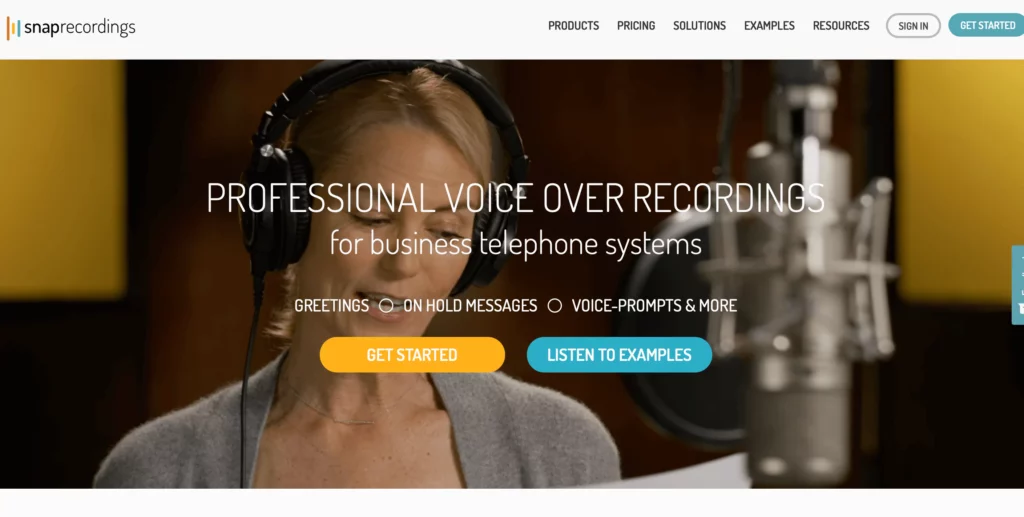snap recording for voice over jobs