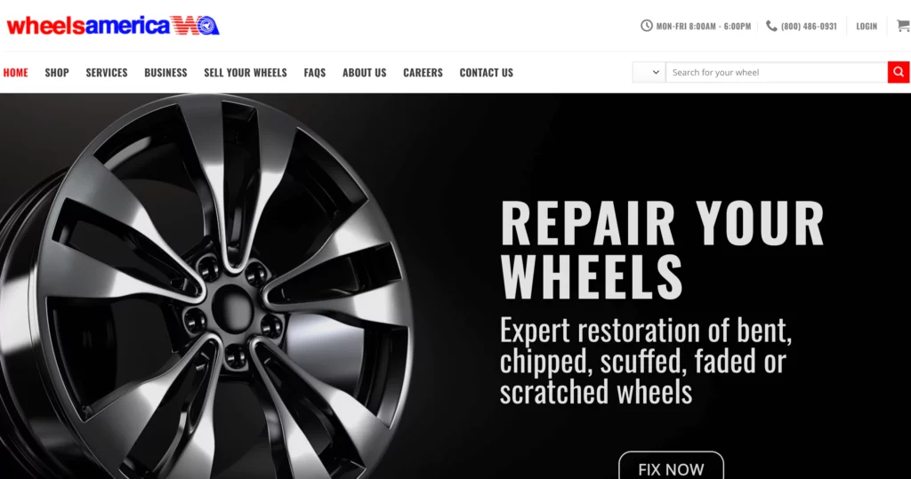 wheels America for used rims
