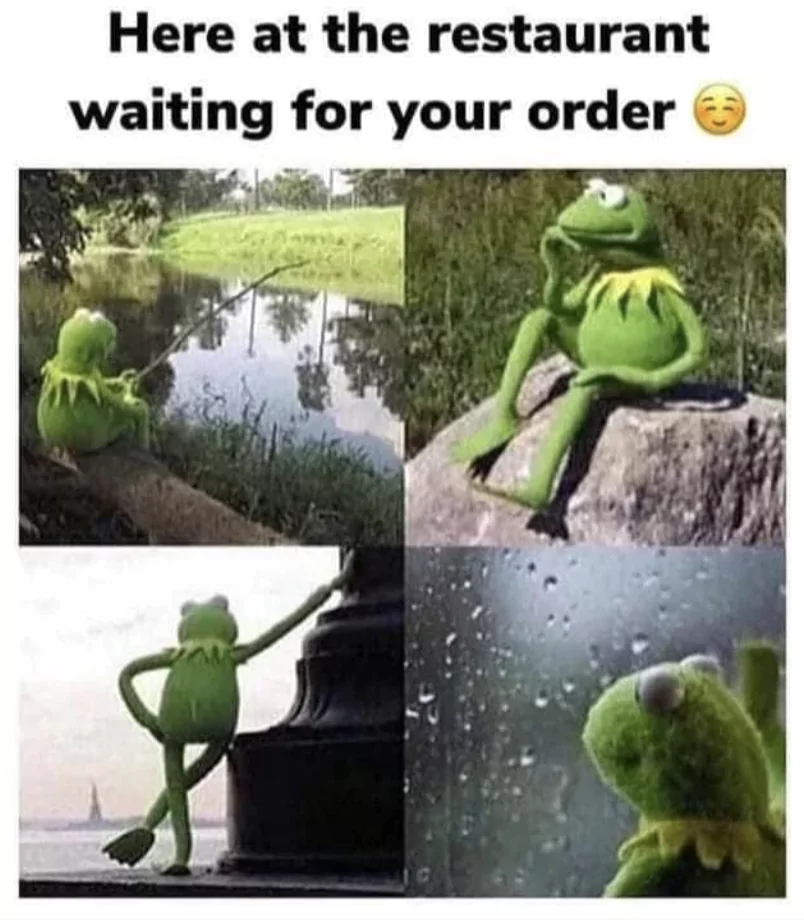 doordash meme food waiting