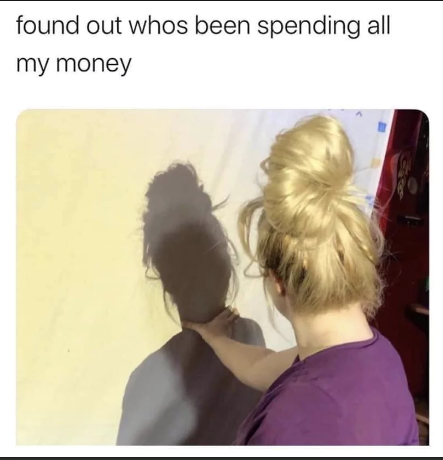 spendning money memes