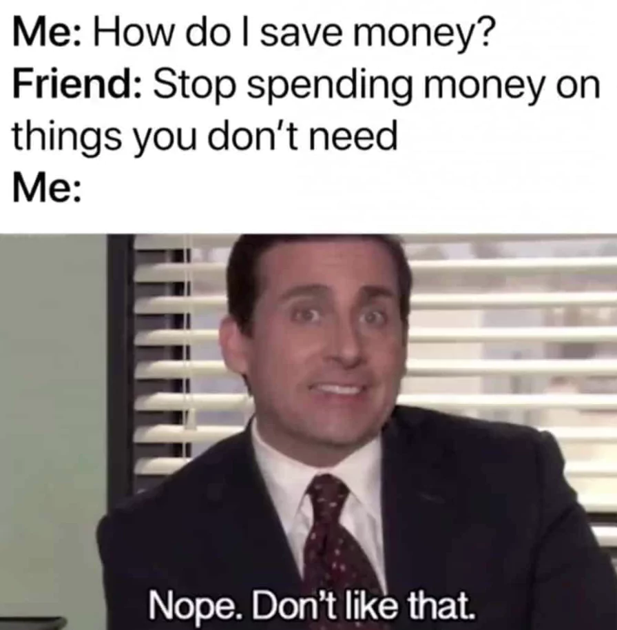 spendning money memes 8