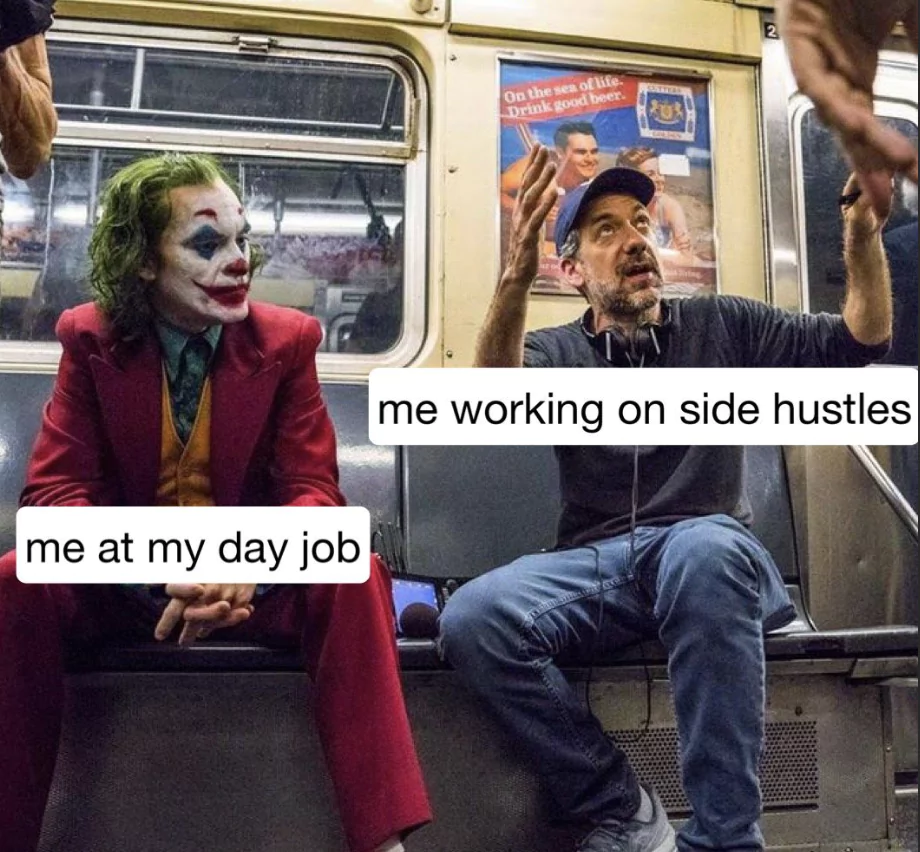 side hustle memes