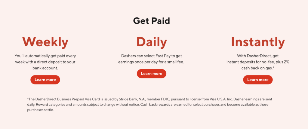 Doordash pay