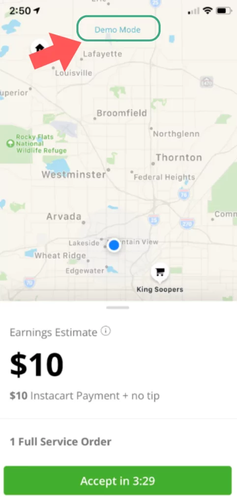 demo orders instacart example