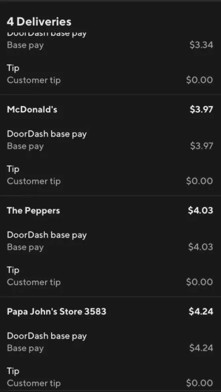 no tip EBT orders