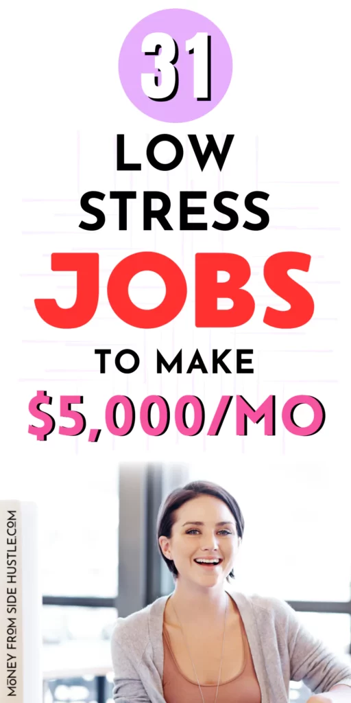 low stress jobs