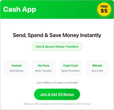 Cash app ad