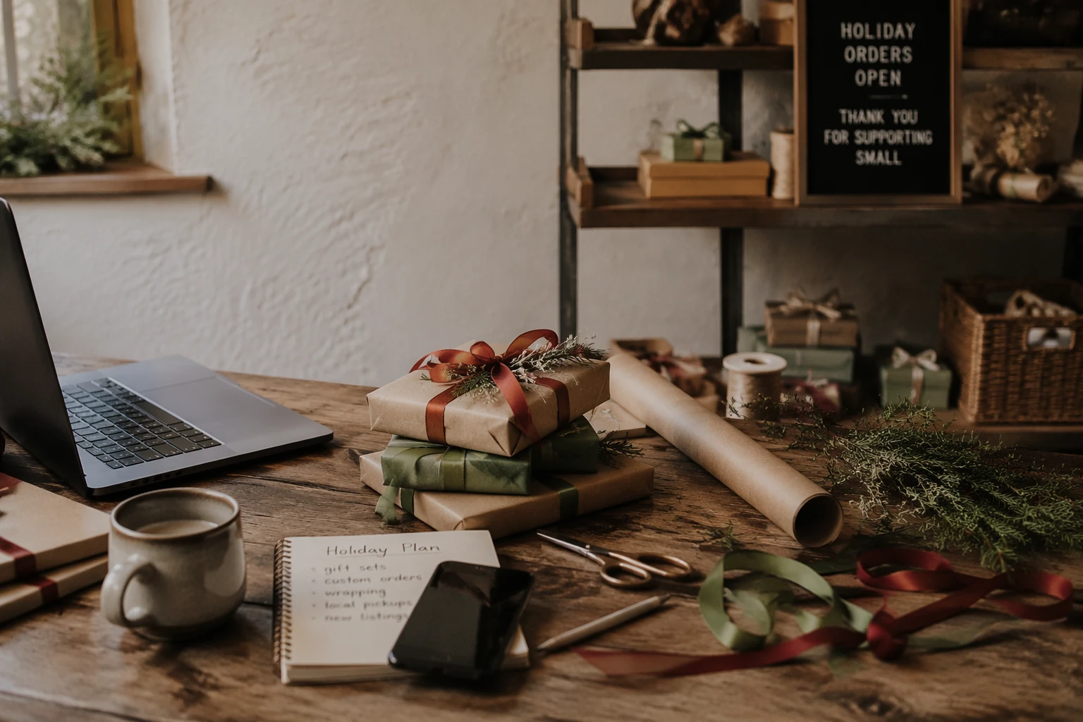 Editorial image for section: Seasonal Retail, Warehouses, and Gift Wrapping