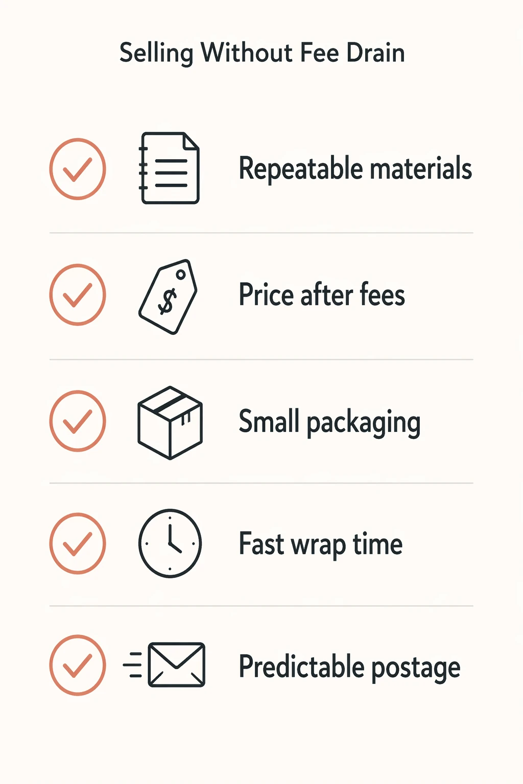 Selling Without Fee Drain